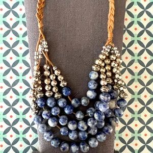 J Jill multi stack adjustable necklace